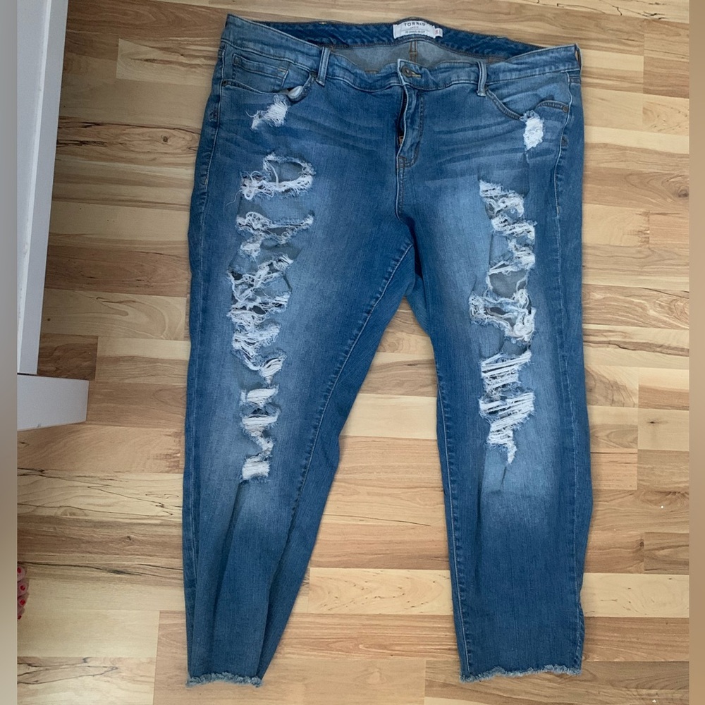 Torrid Distressed Jeans